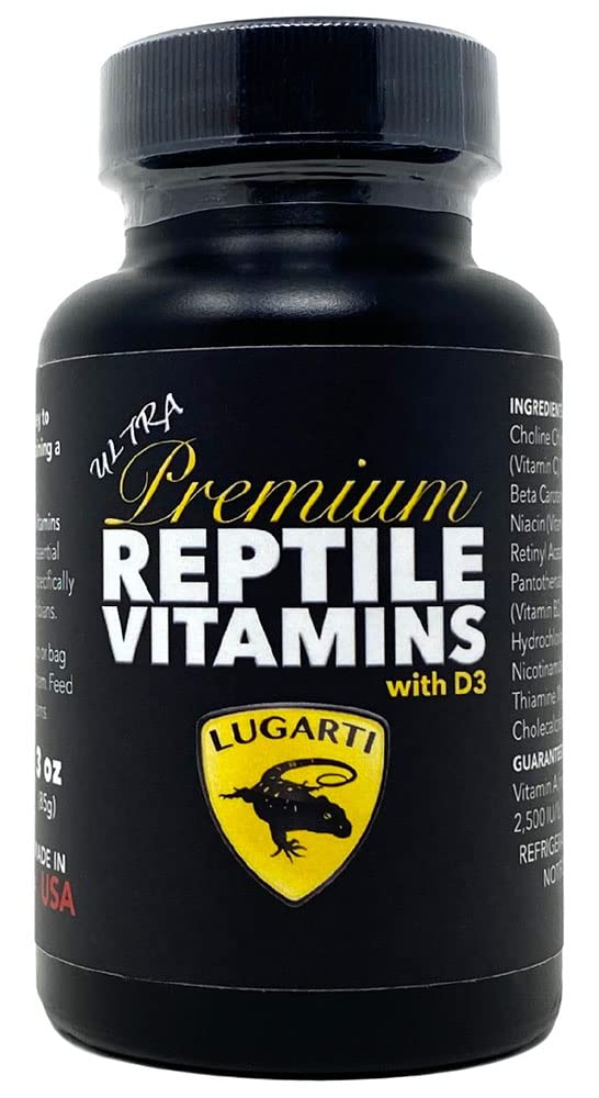 Lugarti Ultra Premium Reptile Vitamins with D3